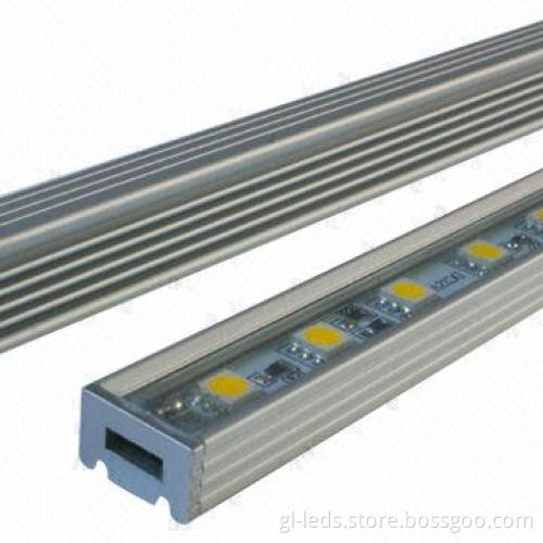 IP67/IP40 SMD 5050 LED Light Bars, Made of Aluminum Material